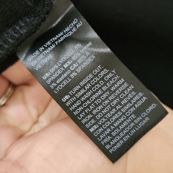 Black Leopard Print Sweater With Pockets Tunic Contemporary Medium Career - Picture 10 of 10